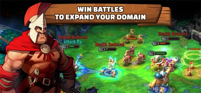 Chiến thắng các trận đấu để mở rộng lãnh thổ