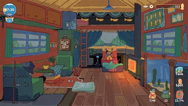 Game Fischer's Fishing Journey được phát triển theo phong cách Idle game nhàn rỗi