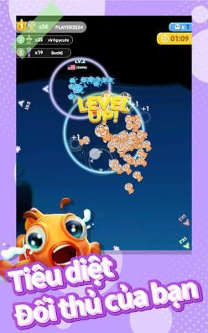Fish Go.io là một game cá lớn nuốt cá bé kiểu mới hấp dẫn
