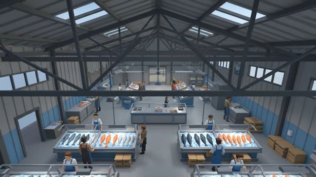 Quản lý khu chợ cá yên bình, văn minh lịch sự