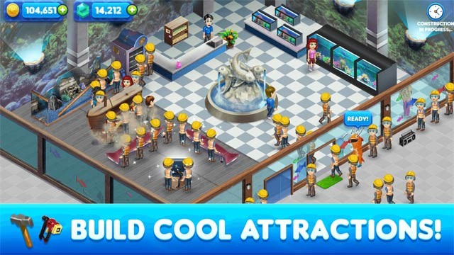 Xây dựng một địa điểm thu hút khách