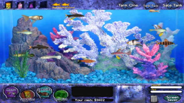 Nuôi cá và trang trí bể cá của bạn trong game Fish Tycoon