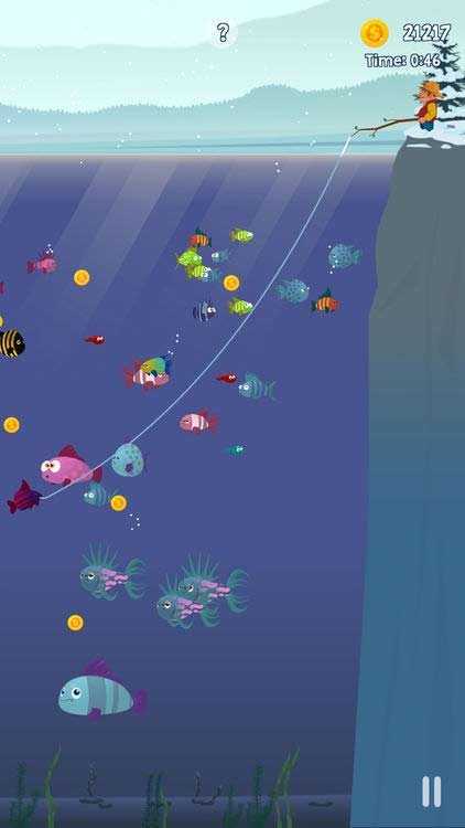 Bạn câu được bao nhiêu cá trong thời gian 1 phút?