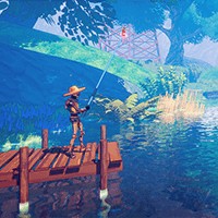 Fishing Alone - Game robot câu cá hậu tận thế