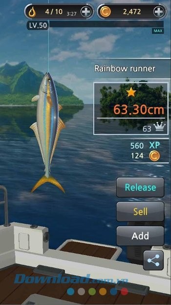 Thu phục nhiều loài cá khác nhau