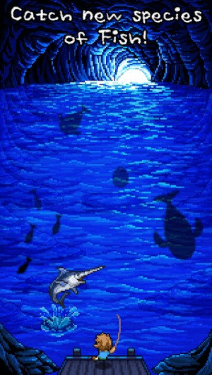 Bắt những loài cá khác nhau trong game Fishing Paradiso