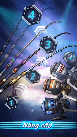 Nâng cấp cần câu