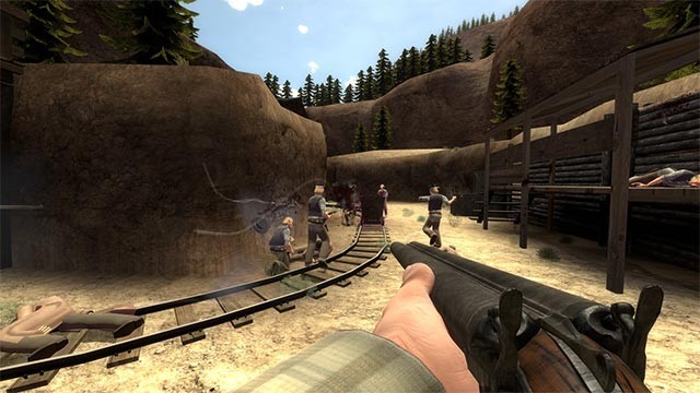 Fistful of Frags là game FPS miền Tây phối hợp đồng đội hấp dẫn