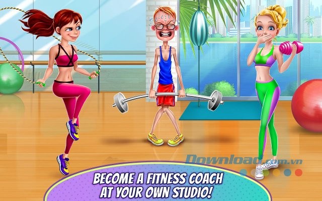 Trở thành một huấn luyện viên thể dục trong trung tâm của chính mình