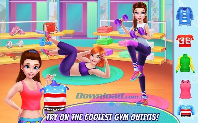 Chọn trang phục tập luyện phong cách nhất