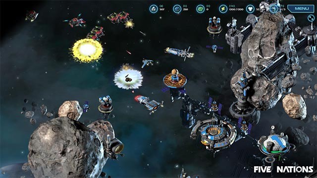 Tham gia vào cuộc chiến không gian hoành tráng giữa 5 nền văn minh hùng mạnh