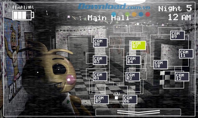 Hình ảnh trong game Five Nigth at Freddy 2