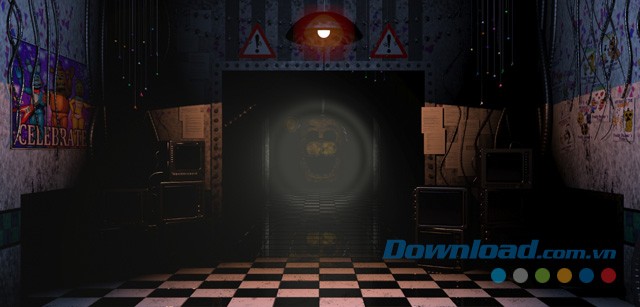 Hình ảnh trong game Five Night at Freddy 2