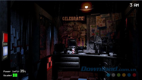 Hình ảnh trong game Five Night at Freddy 2