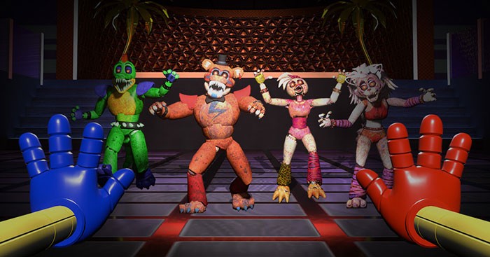 Game hành động trốn tìm Five Night Survival: Bear Hunt có sự góp mặt của nhiều nhân vật từ các trò chơi khác nhau