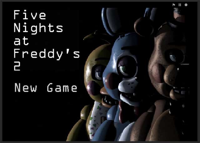 Màn hình đầu game Five Nights at Freddy's 2 online