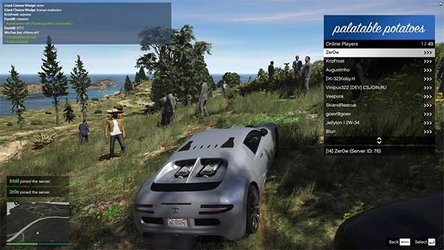 FiveM là một bản mod cho cho game Grand Theft Auto V Roleplay