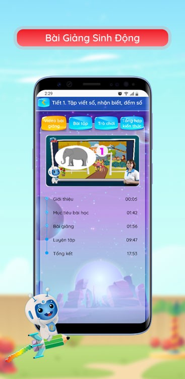 Hệ thống bài giảng sinh động