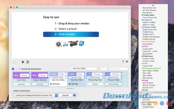 Flac to Any Pro cho Mac chuyển đổi tập tin âm thanh chỉ trong 3 bước