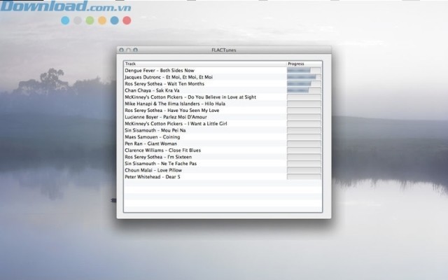 lưu trữ tất cả thông tin bài hát