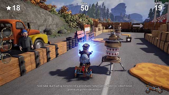 Tham gia các cuộc đua xe tốc độ trong Pinchcliffe Grand Prix