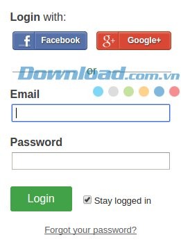 Đăng nhập tài khoản