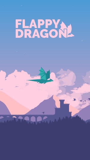 Điều khiển chu rồng bay lượn qua một thế giới kỳ ảo, huyền diệu trong game Flappy Dragon