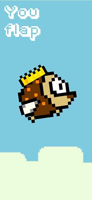 Game chim điên sinh tồn Flappy Royale cho iOS