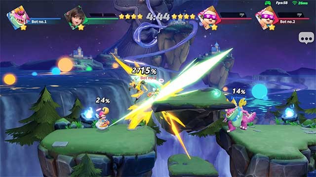 Các kịch bản, màn chơi, quy tắc và sự kiện khác nhau sẽ có sẵn hàng ngày