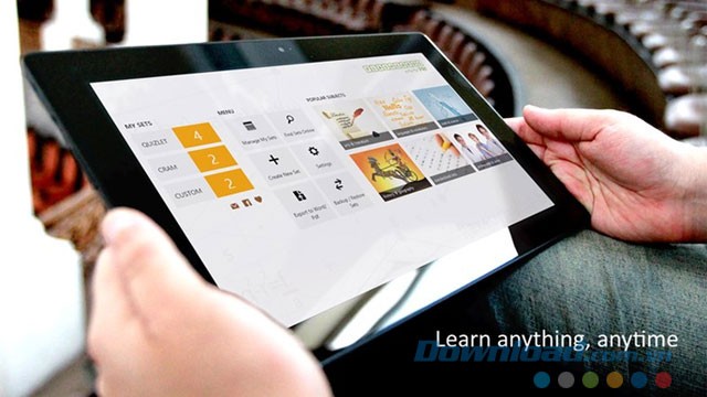 Học tập mọi lúc mọi nơi bằng Flashcards Pro