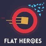 Flat Heroes 0.47: Game Hình Vuông Vui Nhộn Cho PC, Mac & Linux