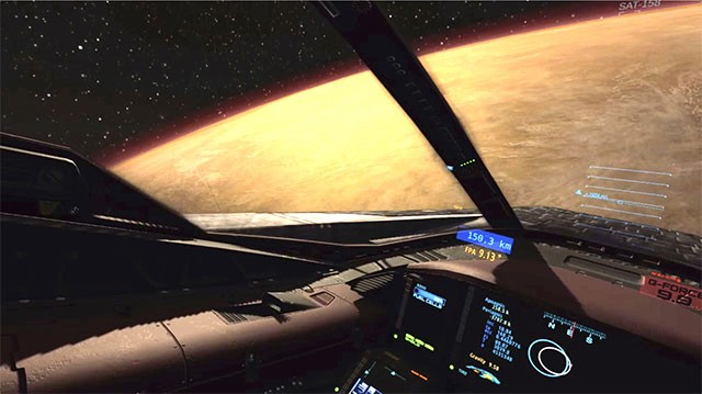Chơi game Flight Of Nova ở góc nhìn thứ nhất trực quan