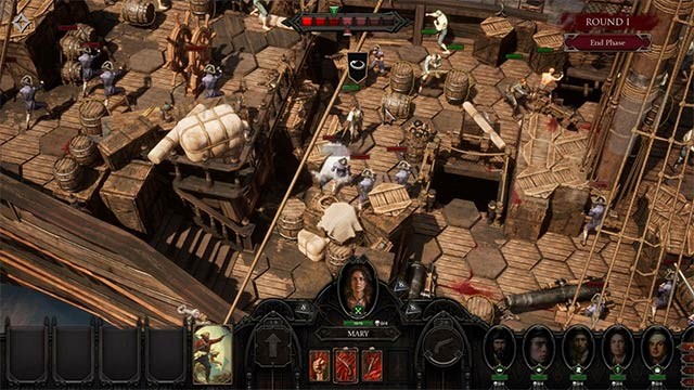 Cơ chế chiến đấu theo lượt cổ điển, nhấn mạnh vào tính chiến thuật và thẻ bài