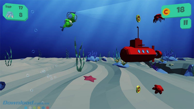 Hình ảnh game dưới đại dương