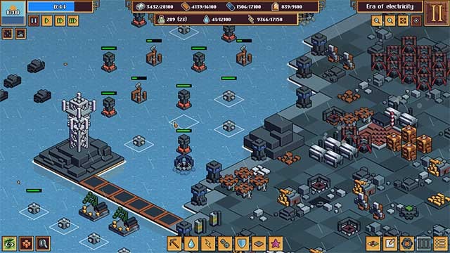 Xây dựng các tháp phòng thủ và bẫy khác nhau để giữ an toàn cho các thợ mỏ