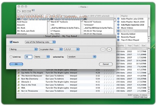Floola for iPod (Mac)