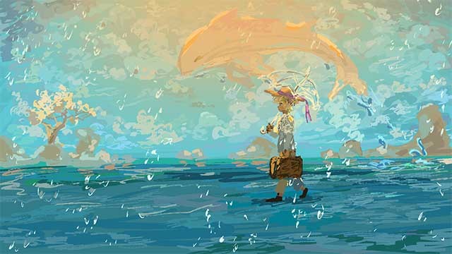 Đồ họa gốc được thiết kế tuyệt đẹp và thơ mộng như một triển lãm tranh