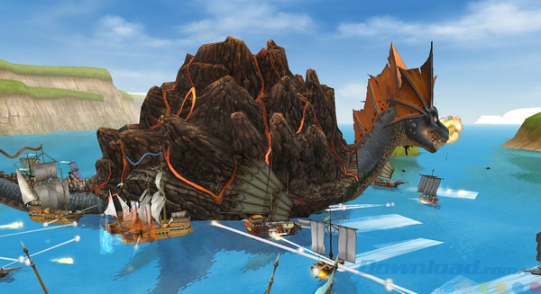 Đánh quái trên biển