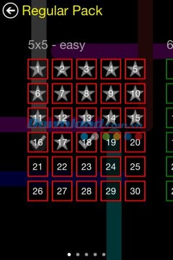 Các cấp độ trong Flow Free