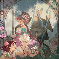 Flower Knight Hú Dié - Game Visual Novel Thế Giới Phép Thuật