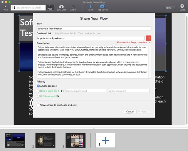 Khả năng chia sẻ mạnh mẽ