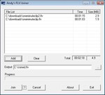 FLV Join 0.6 - Download & Review Phần Mềm Nối File FLV