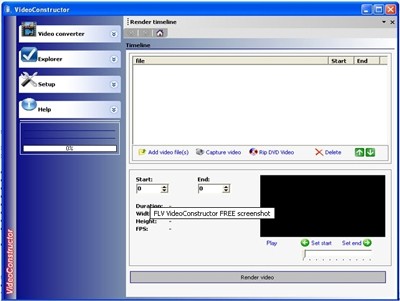 FLV VideoConstructor Free
