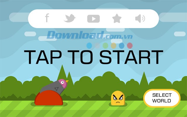 Giao diện game vui Fly or die