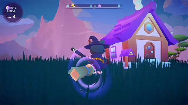 Game Flying Neko Delivery đưa bạn vào chuyến phiêu lưu của phù thủy mèo với nhiệm vụ giao hàng muôn nơi