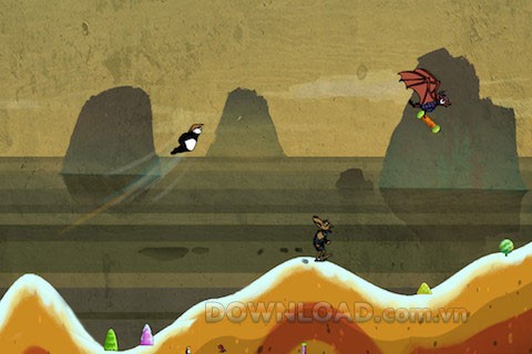 Flying Panda-Catch bandits for iOS