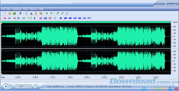 Chỉnh sửa âm thanh
