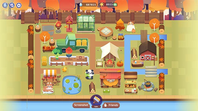 Trồng cây, chăm sóc khu vườn và trang trí cảnh quan để thu hút khách thăm quan