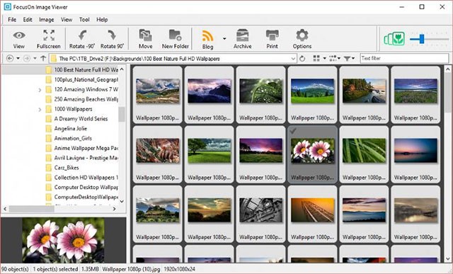 FocusOn Image Viewer hỗ trợ xem, chỉnh sửa và quản lý ảnh đa năng