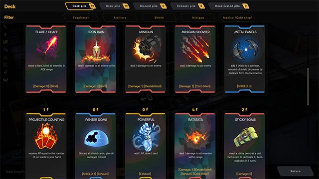 Xây dựng cỗ bài hoàn hảo trong game Fogpiercer